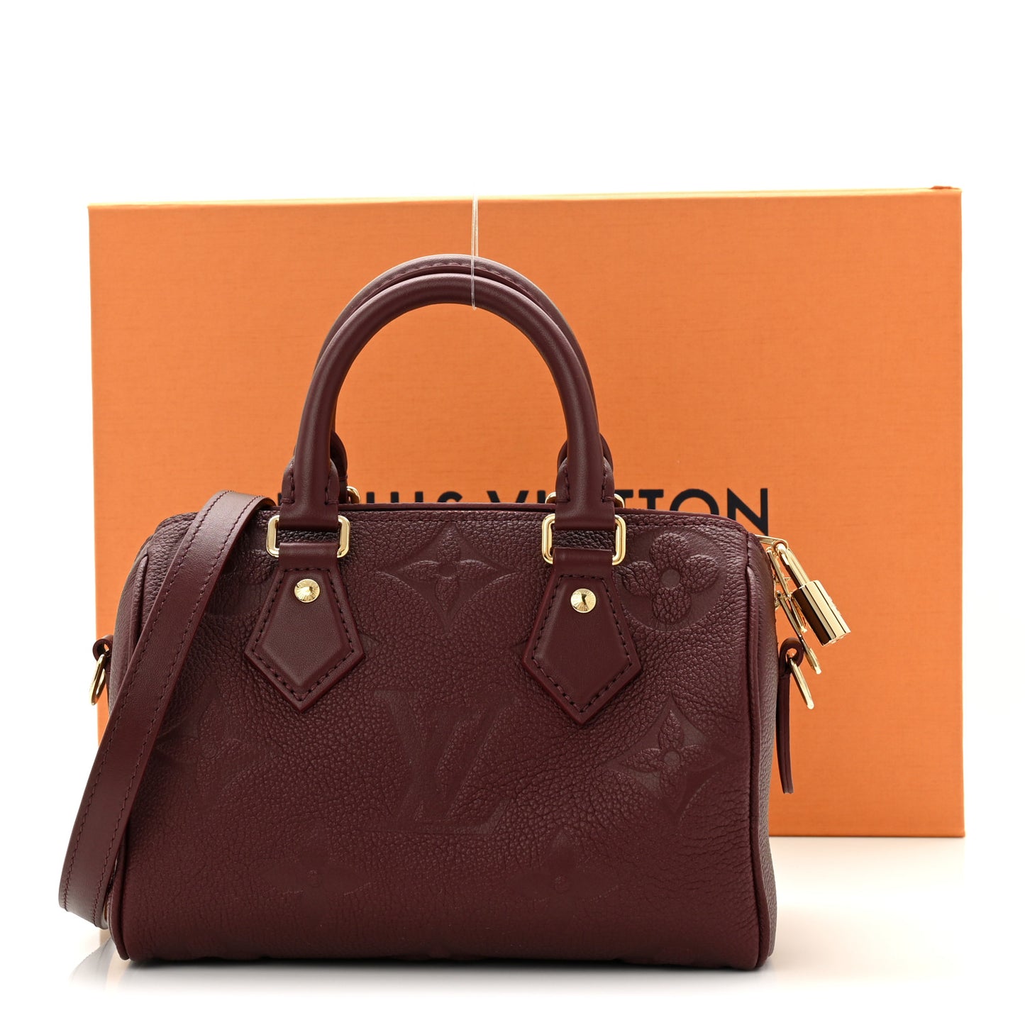 Empreinte Monogram Giant Speedy Bandouliere 20 Garnet