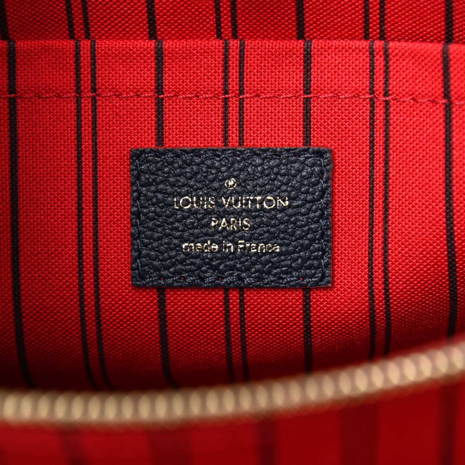 Louis Vuitton Empreinte Montaigne BB Marine Rouge 6 of 8