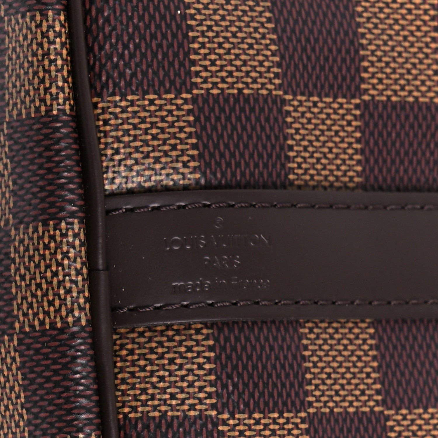 Louis Vuitton Damier Ebene Speedy Bandouliere 30 6 of 12