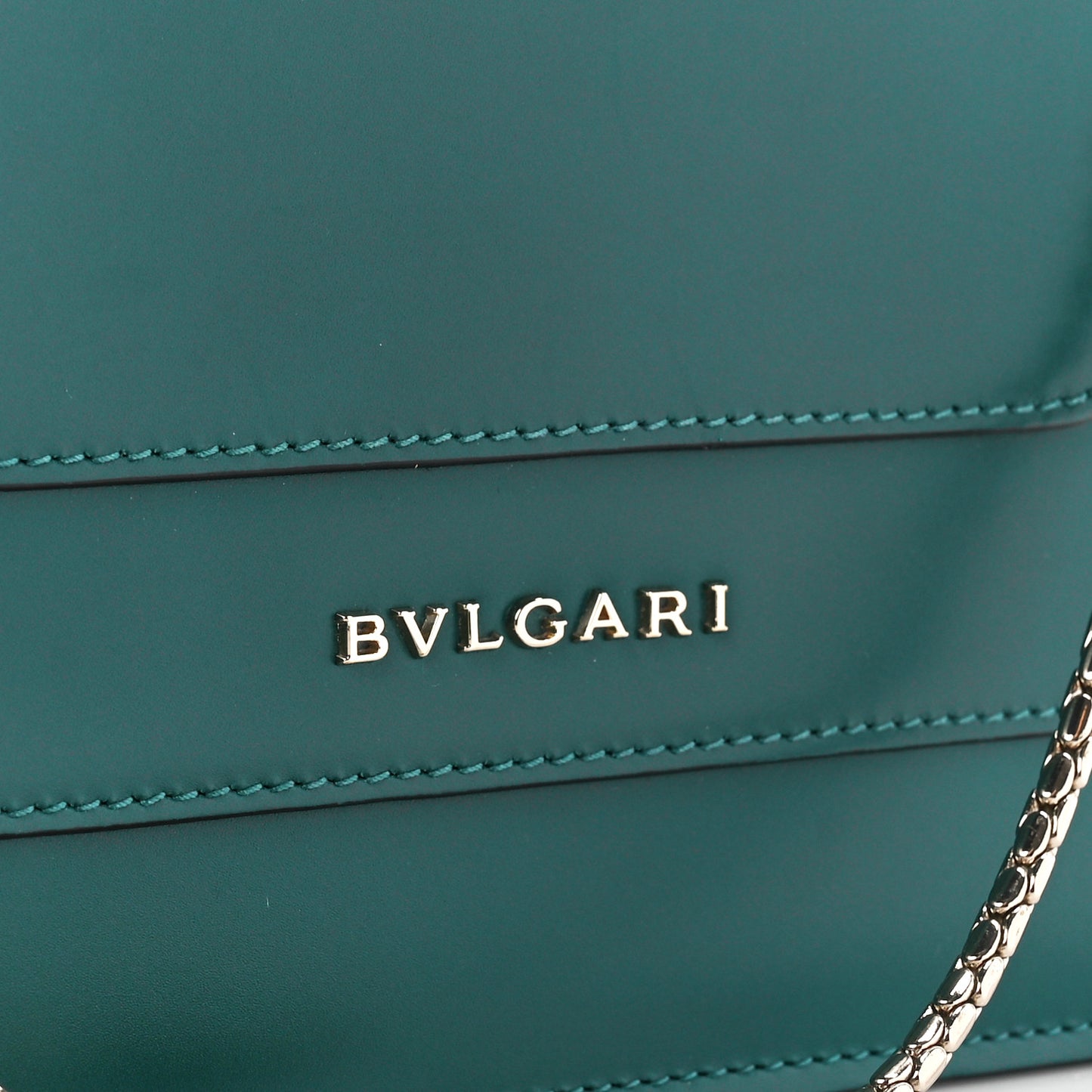 Calfskin Serpenti Forever Shoulder Bag Emerald Green