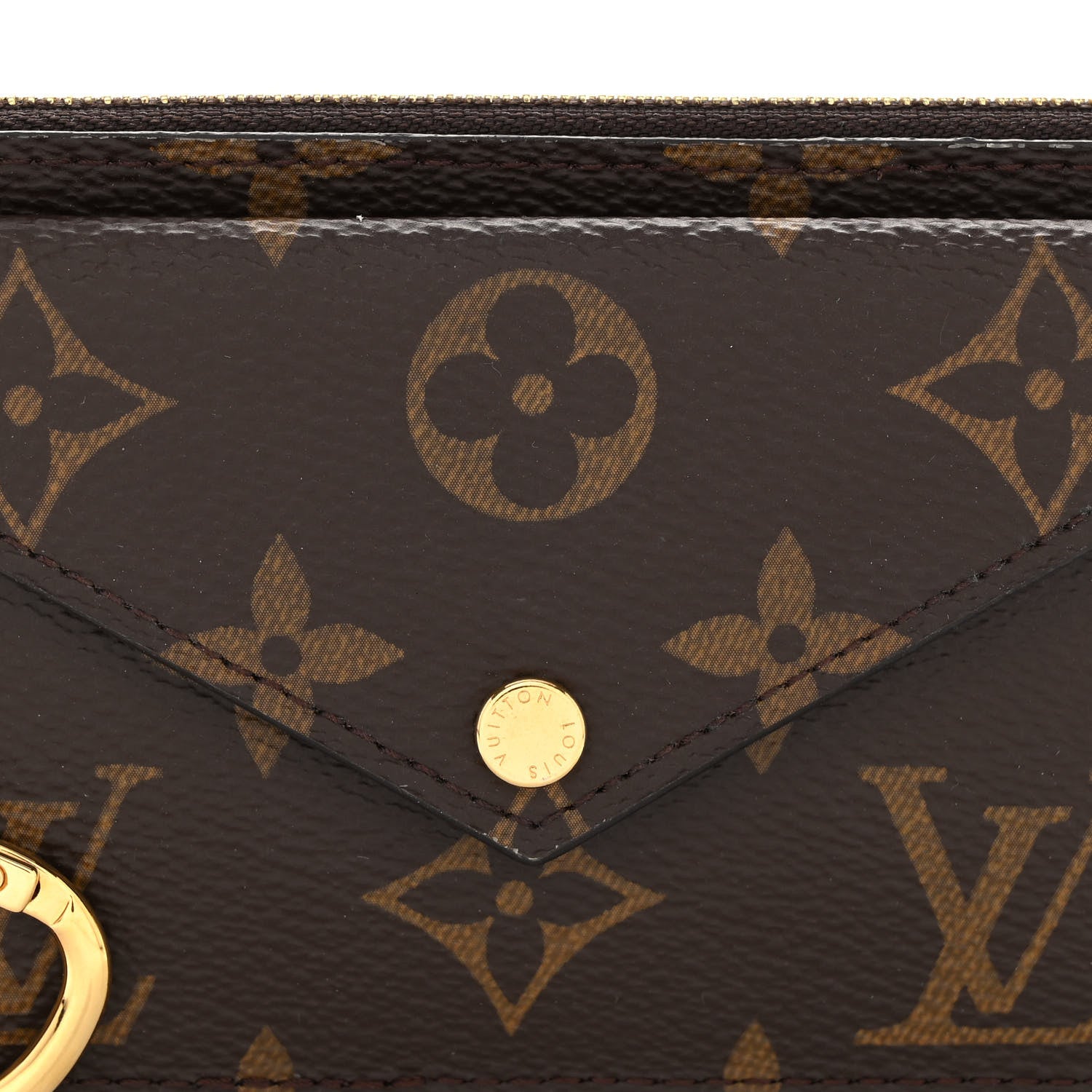 Louis Vuitton Monogram Recto Verso Card Holder Black 6 of 9