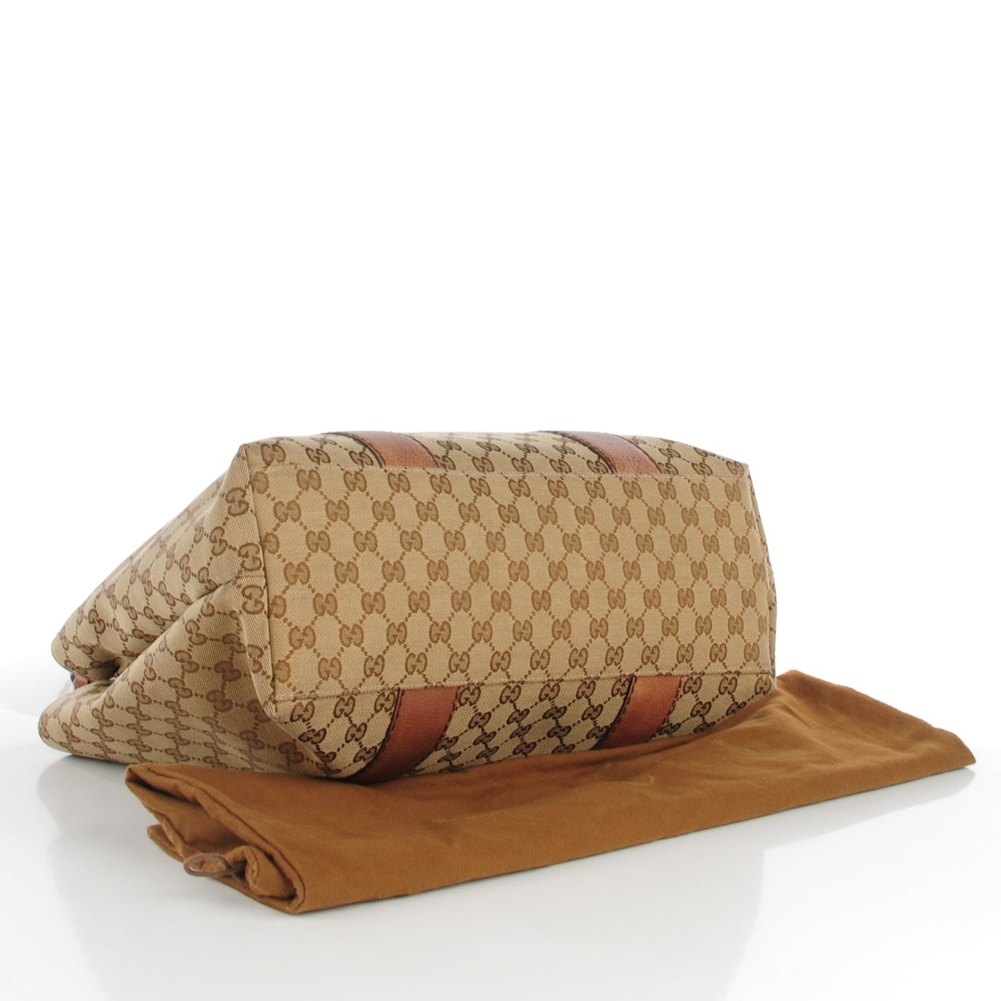 Monogram Libeccio Bamboo Bar Medium Tote Brown