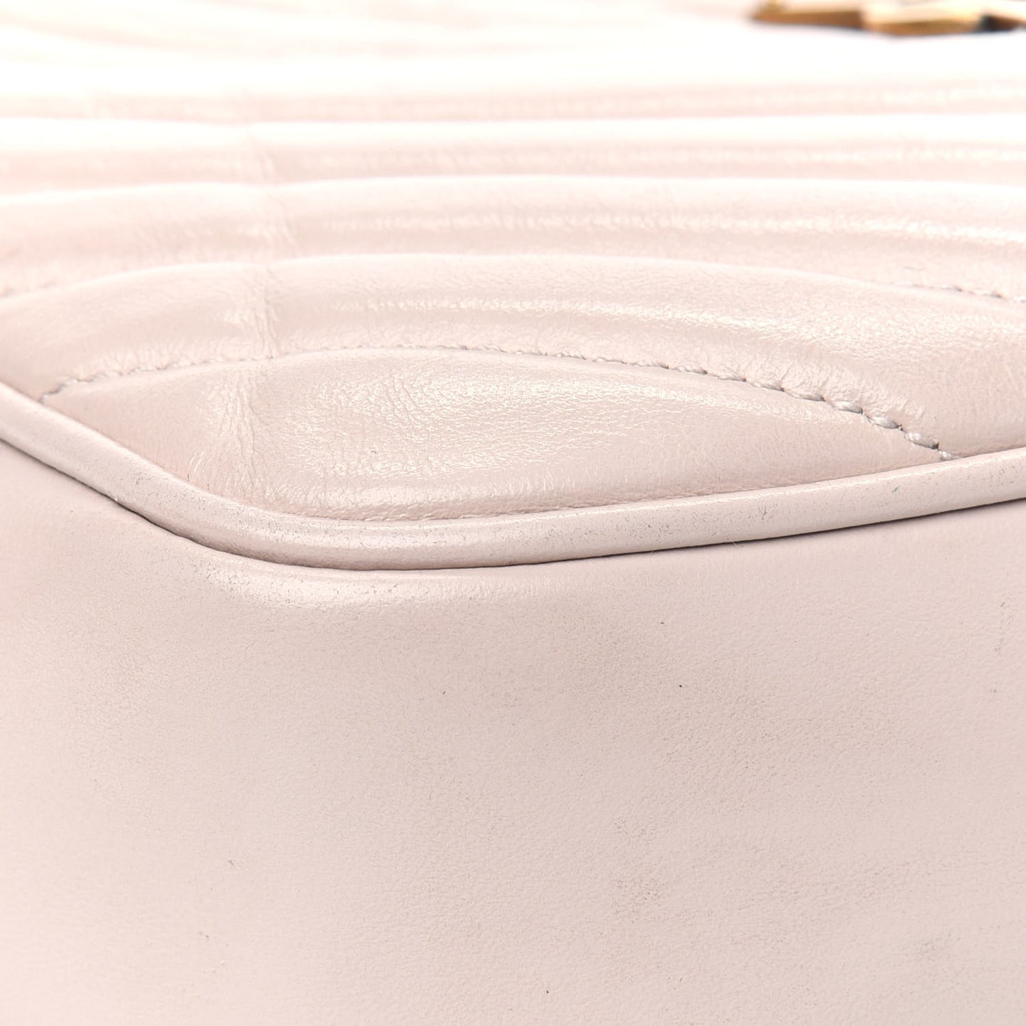 Calfskin Matelasse Monogram Lou Camera Bag Washed Light Pink