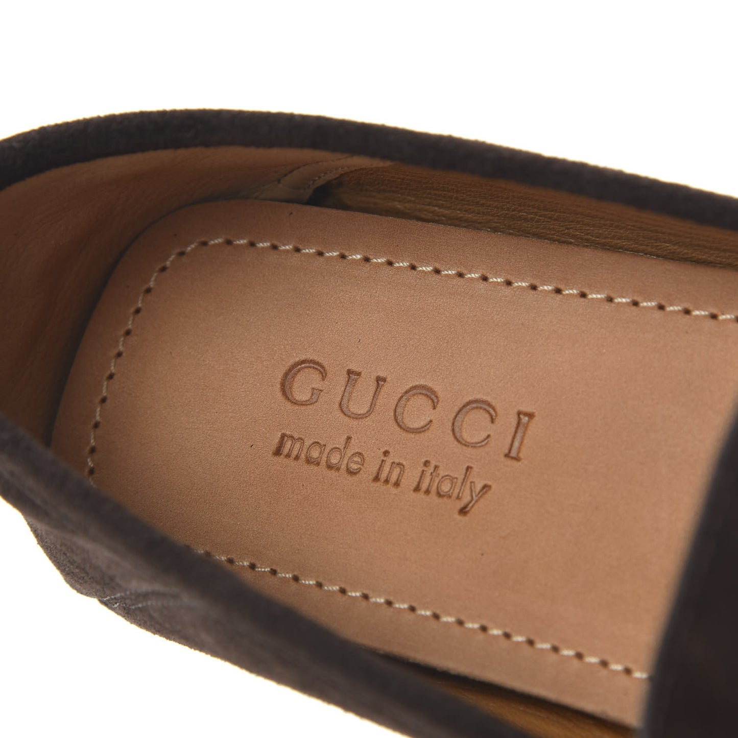Suede Mens Driver Queen Loafers 8.5 Cocoa