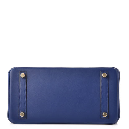 Hermes Swift Birkin 25 Bleu Saphir 6 of 38