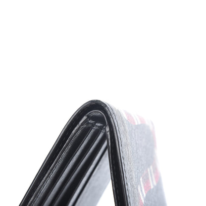 Gucci Shangai Calfskin Kingsnake Bi-Fold Wallet Black 9 of 10