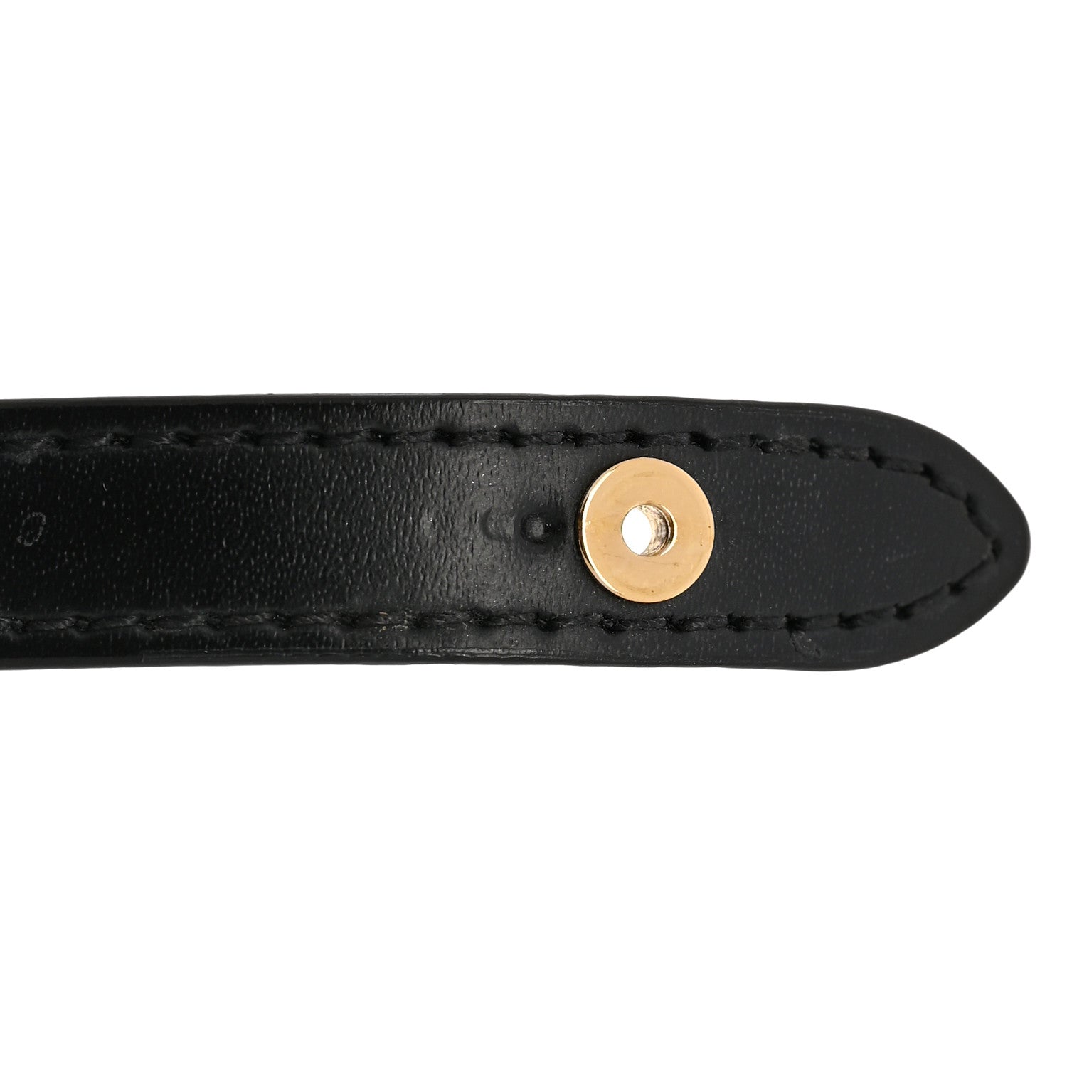 Louis Vuitton Leather Double Wrap Bracelet Black 7 of 8