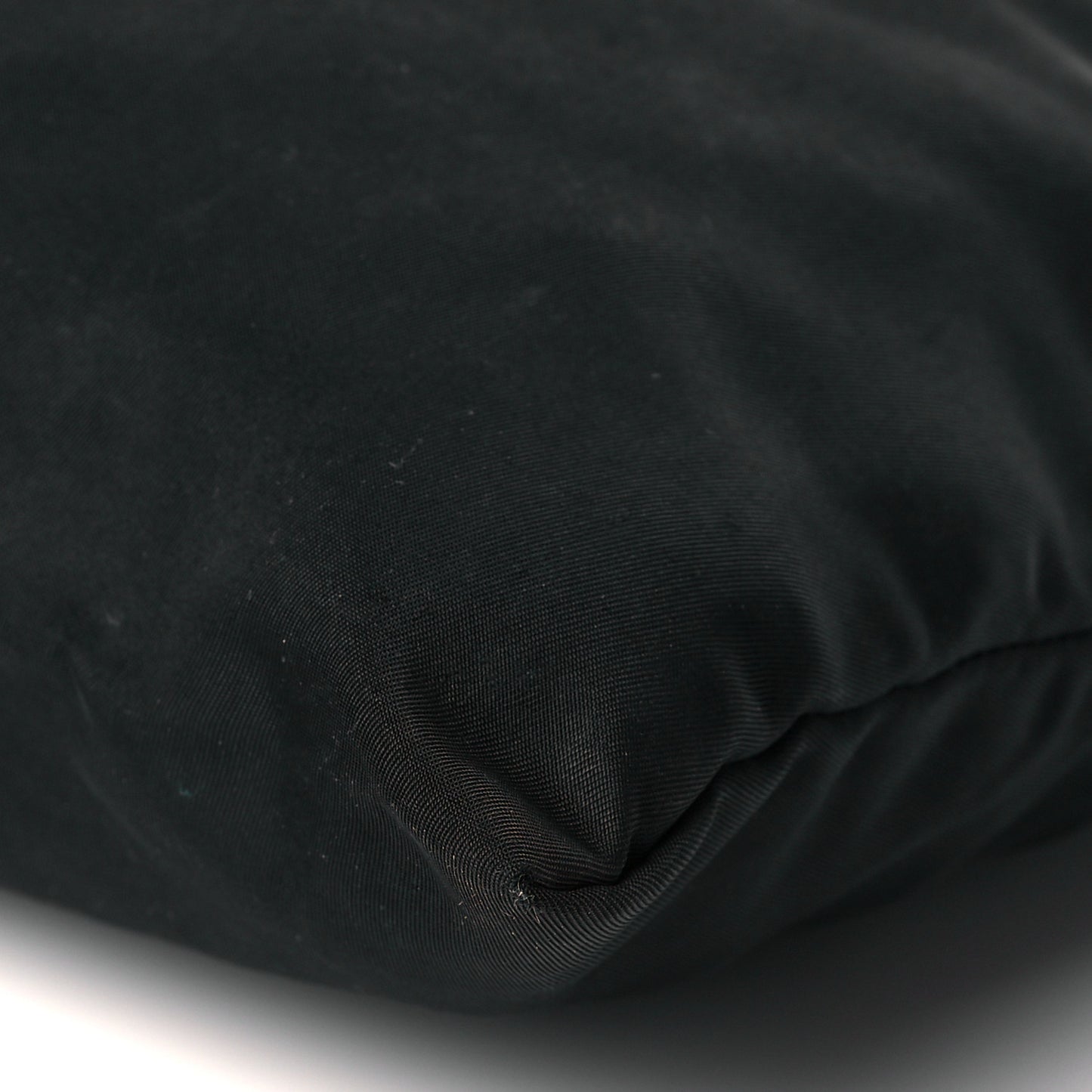 Nylon Vela Flat Messenger Bag Black