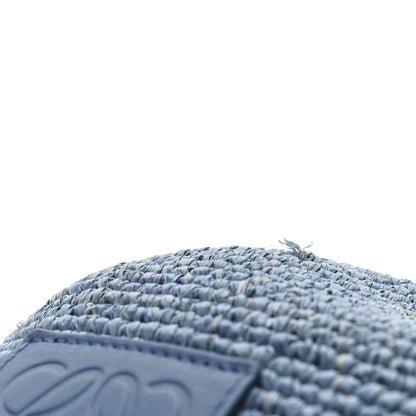 Loewe Raffia Mini Slit Tote Bag Blue 11 of 11