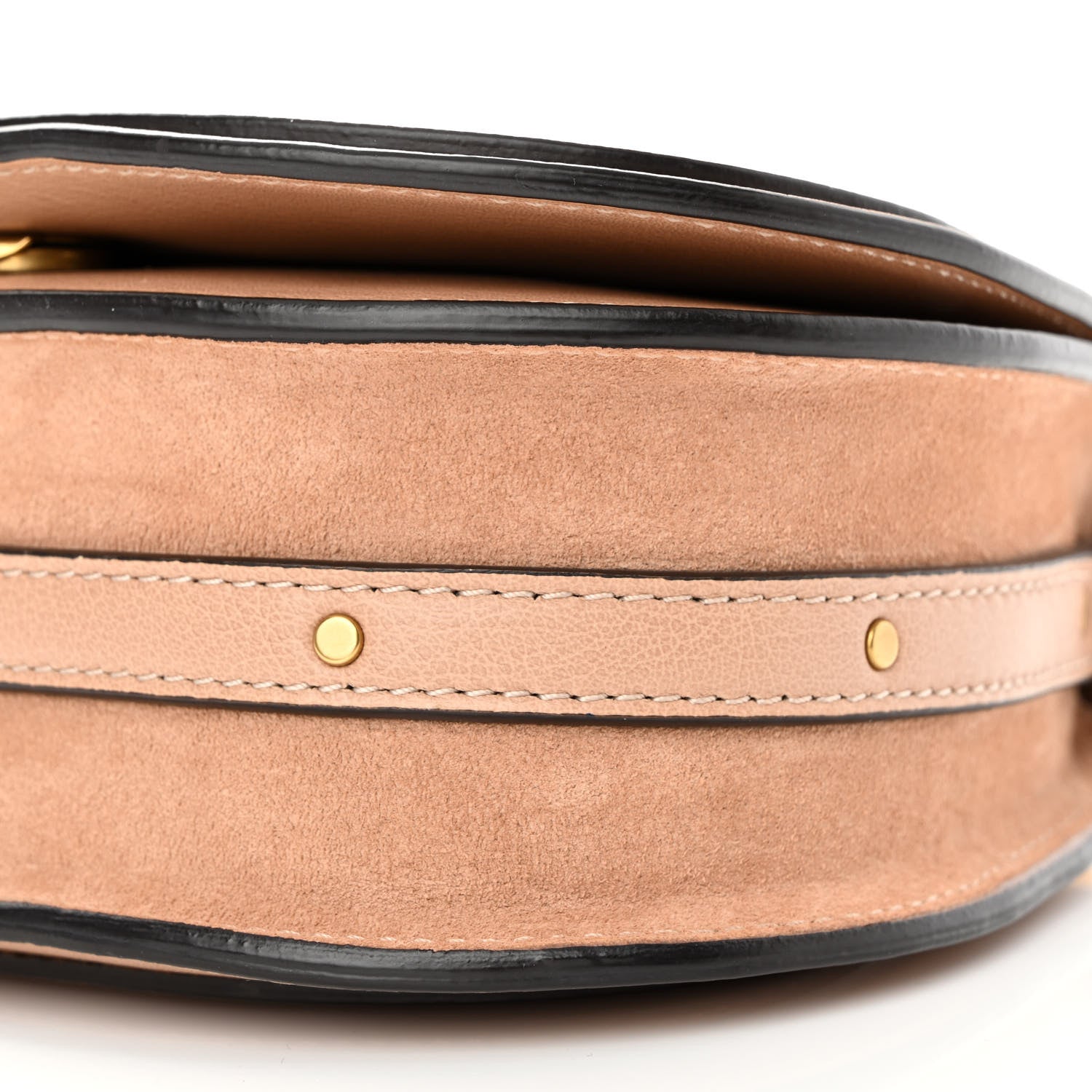 Chloe Calfskin Suede Small Nile Bracelet Bag Biscotti Beige 10 of 10