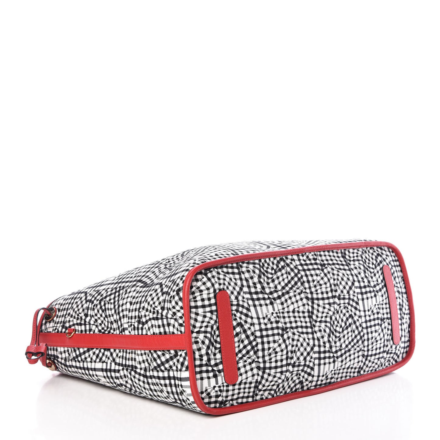 Visetos Medium Liz Reversible Shopper Tote Ruby Red
