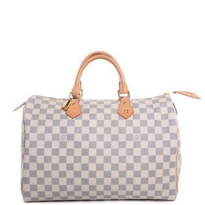 Louis Vuitton Damier Azur Speedy 35 1 of 8