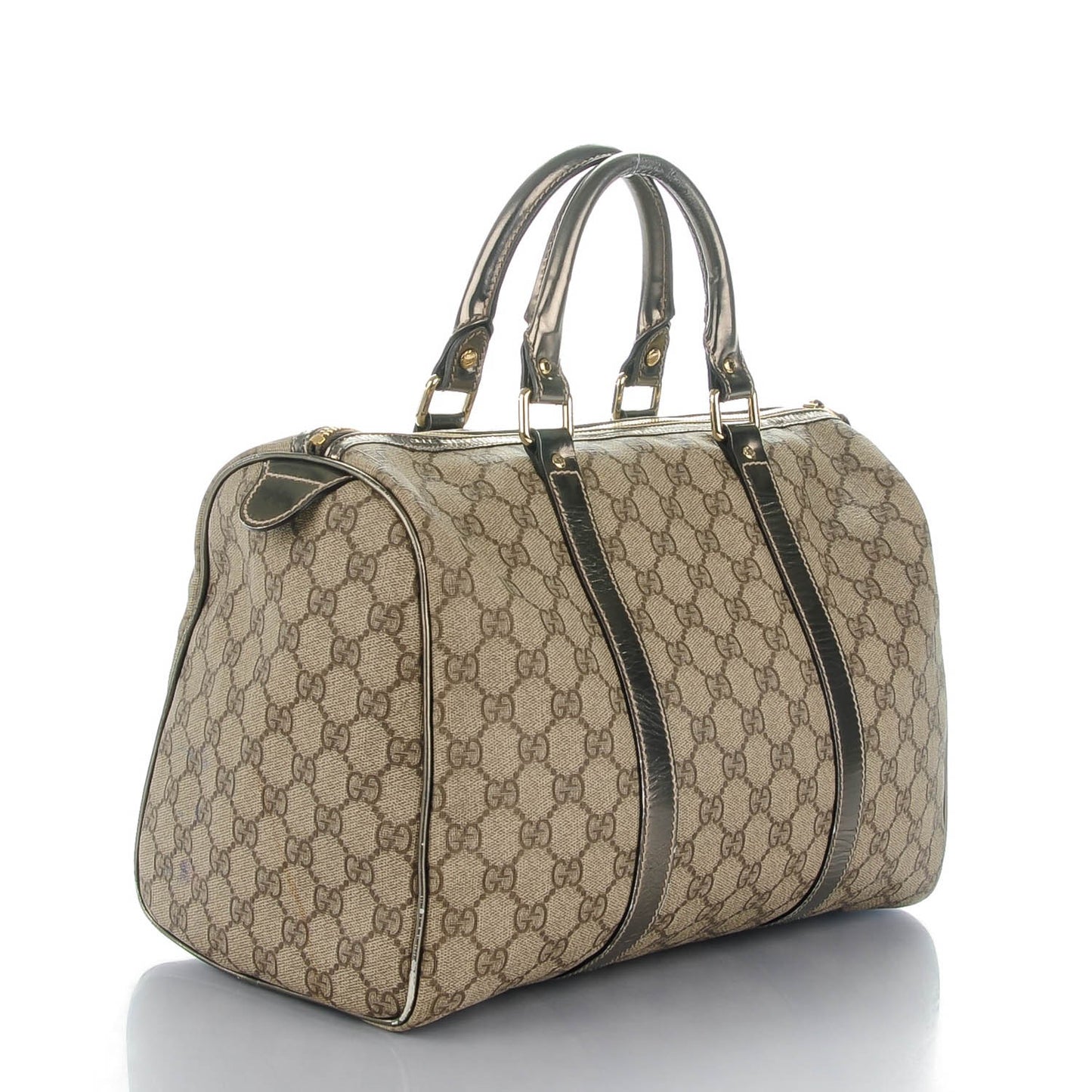 GG Plus Monogram Medium Joy Boston Pewter