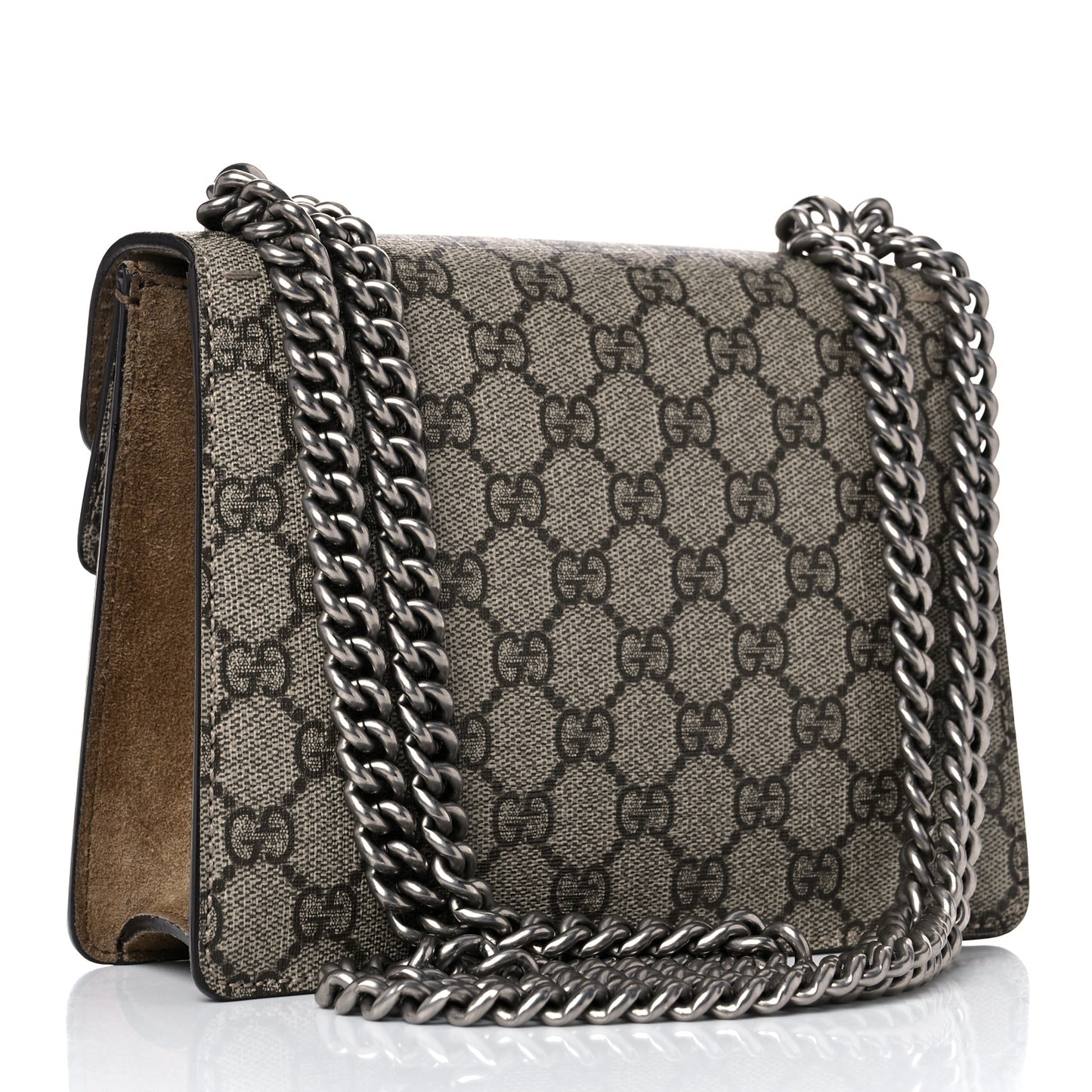 GG Supreme Monogram Mini Dionysus Shoulder Bag Taupe