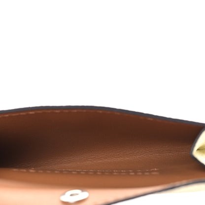 Hermes Epsom Kelly Pocket Belt Jaune Milton 3 of 6