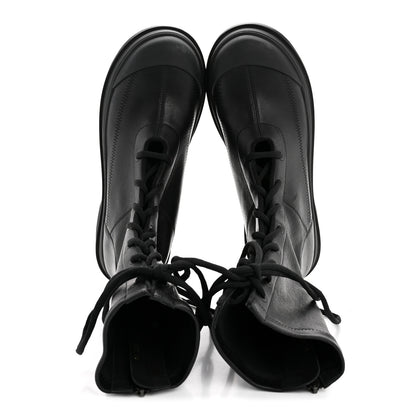 Christian Dior Nappa Stretch Dior Arcade Boots 38 Black 2 of 9