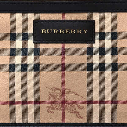 Burberry Haymarket Check Pouch Chocolate 7 of 12
