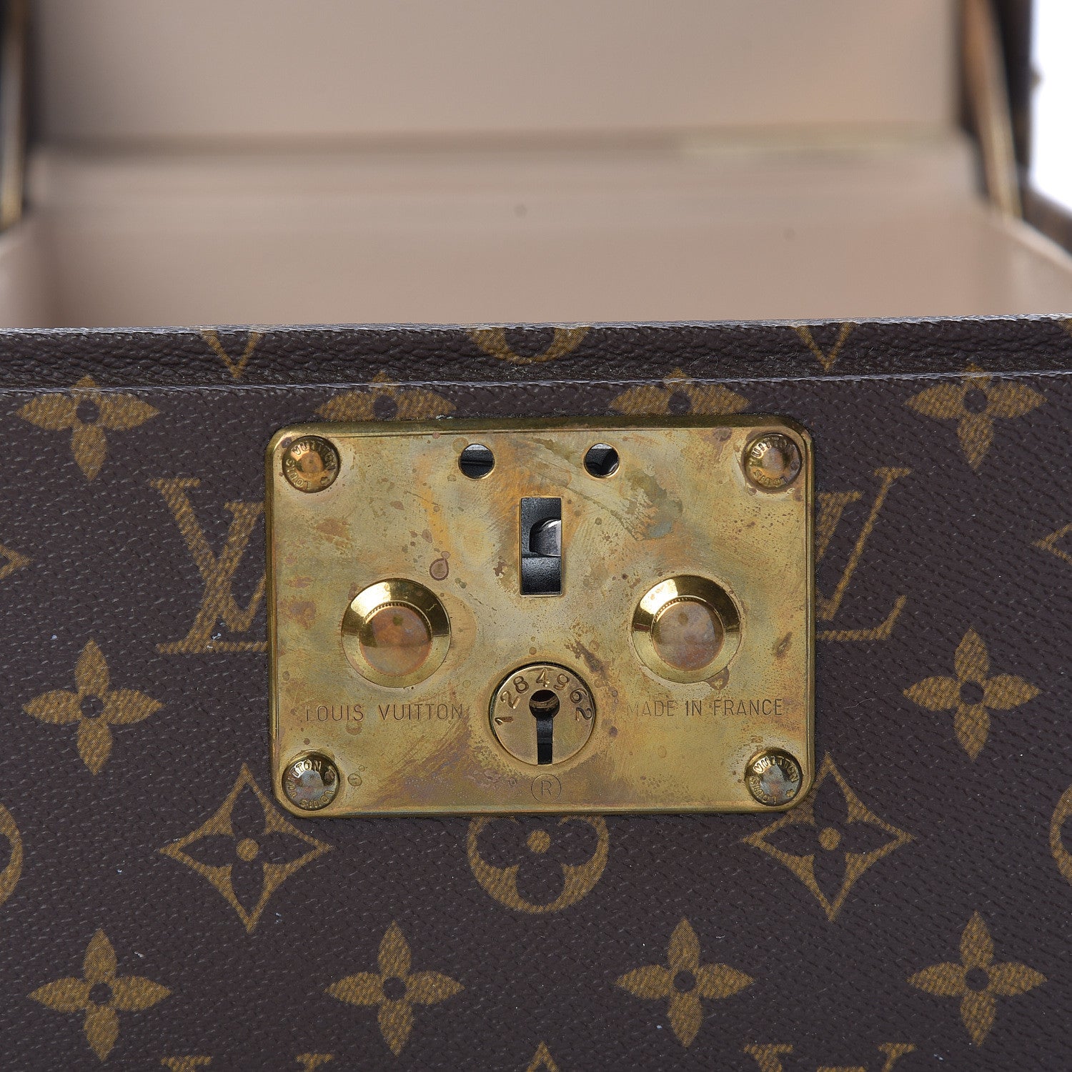 Louis Vuitton Monogram Boite Flacons Beauty Train Trunk Case 13 of 27