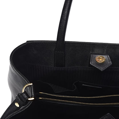 Fendi Vitello Elite Regular 2Jours Tote Black 8 of 15