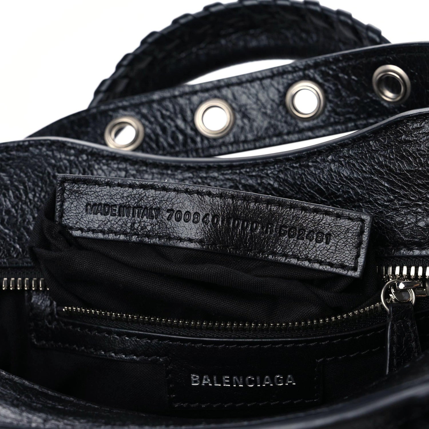 Balenciaga Agneau Arena Neo Cagole Handbag XS Black 12 of 13