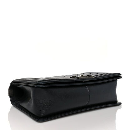 Chanel Caviar Quilted New Medium Boy Flap Black 3 of 10