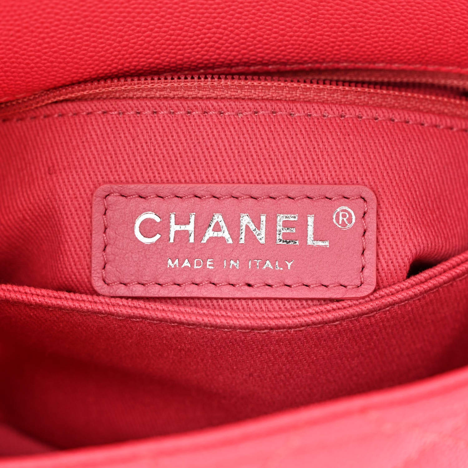 Chanel Caviar Quilted Incognito Extra Mini Coco Handle Flap Pink 6 of 10