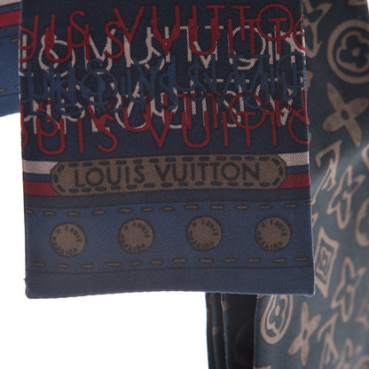 Louis Vuitton Silk Monogram World Of Love Bandeau White 5 of 5