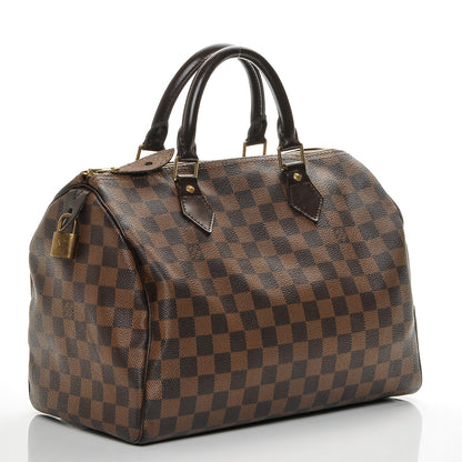 Louis Vuitton Damier Ebene Speedy 30 3 of 7