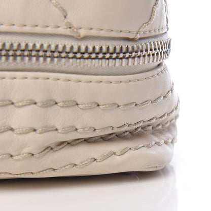 Chanel Calfskin Stitched Large Expandable Flap Bag White 10 of 16