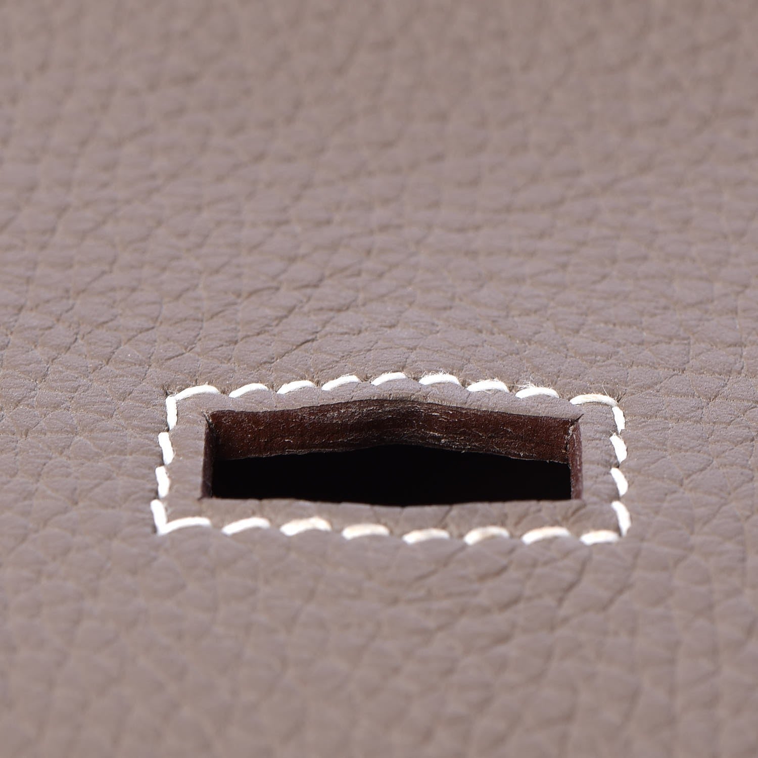Hermes Taurillon Clemence Jypsiere 34 Etoupe 19 of 28
