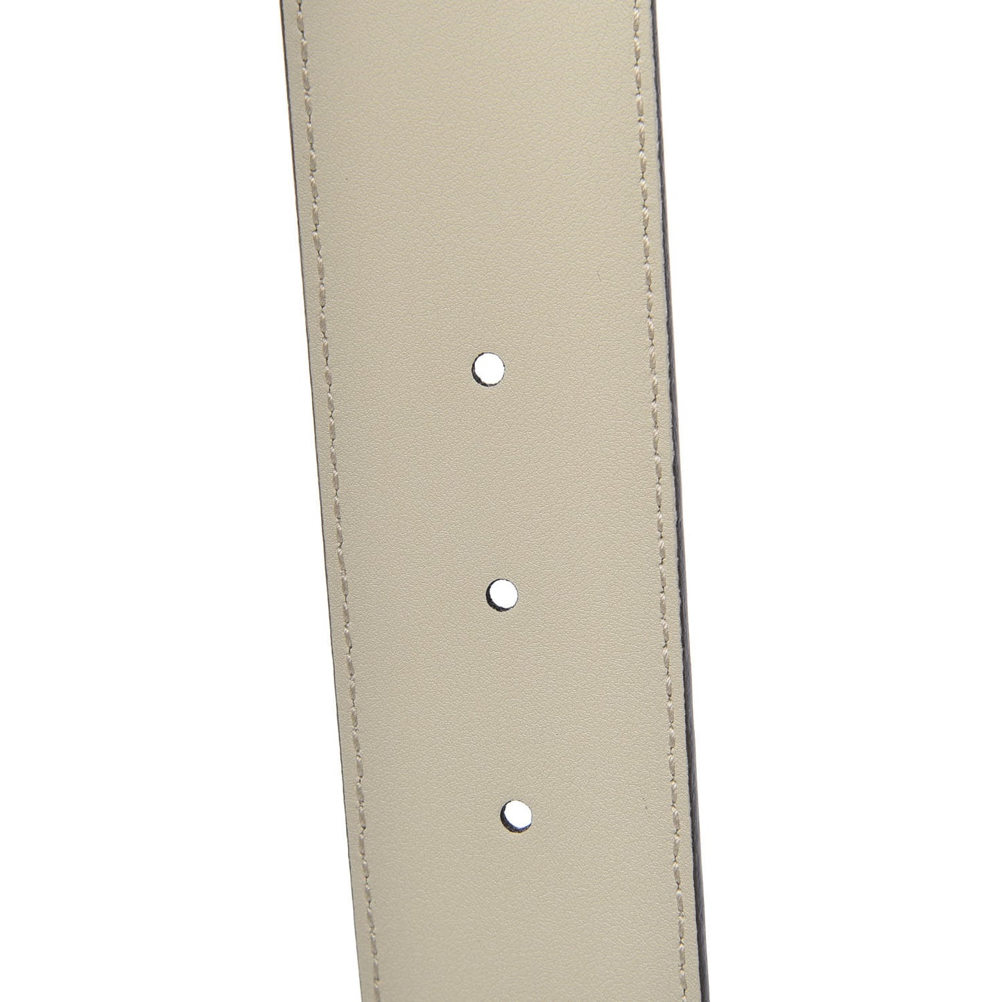 Calfskin Crystal Double G 40mm Belt 85 34 White Multicolor