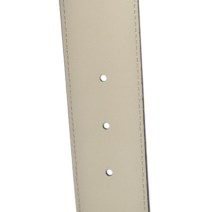 Gucci Calfskin Crystal Double G 40mm Belt 85 34 White Multicolor 5 of 5