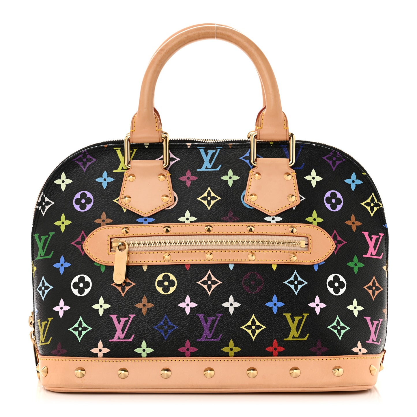 LOUIS VUITTON Monogram Multicolor Alma Black