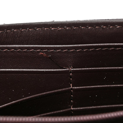 Chanel Caviar Quilted Large Gusset Flap Wallet Dark Brown 9 of 11