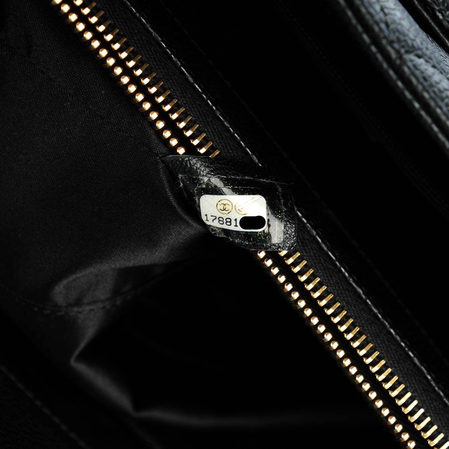 Chanel Caviar Quilted Grand Shopping Tote GST Black 7 of 7