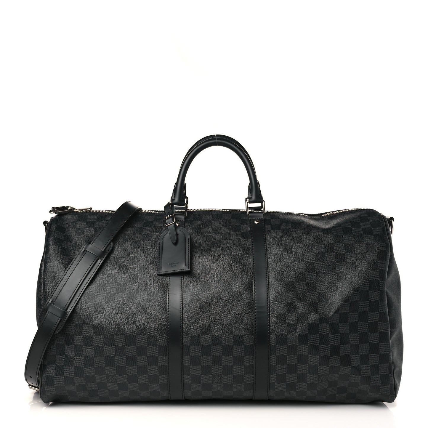 Damier Graphite Keepall Bandouliere 55