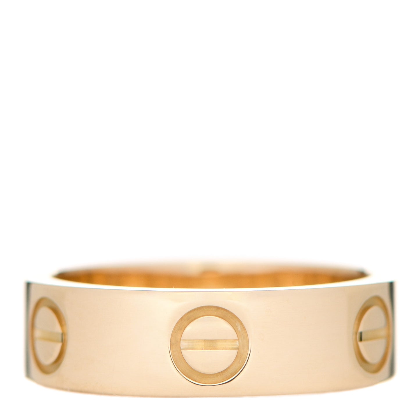 18K Yellow Gold 5.5mm LOVE Ring 52 6