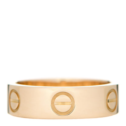 Cartier 18K Yellow Gold 5.5mm LOVE Ring 52 6 1 of 5