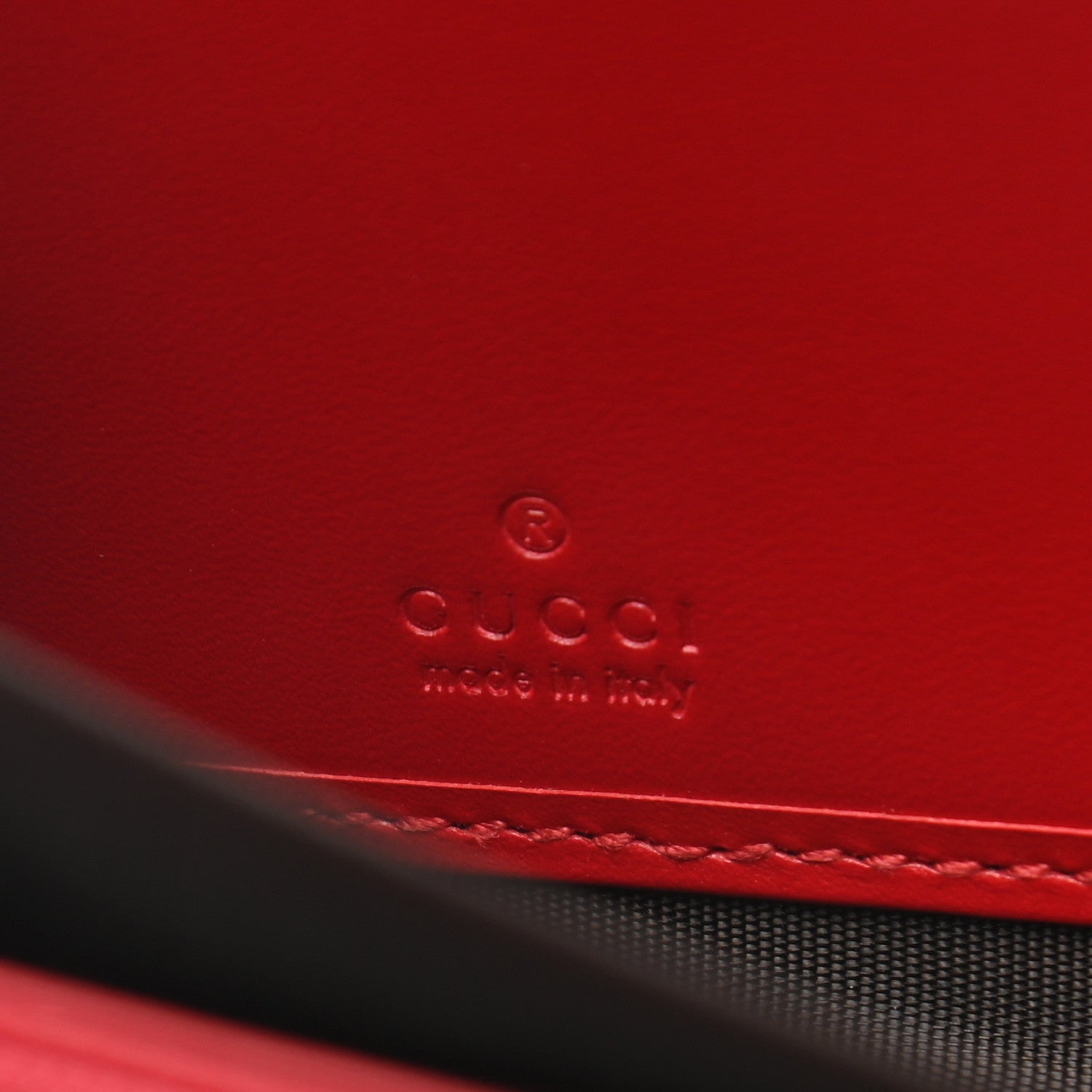 Gucci Calfskin Chinese New Year Zip Around Wallet Red 6 of 9