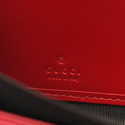 Gucci Calfskin Chinese New Year Zip Around Wallet Red 6 of 9