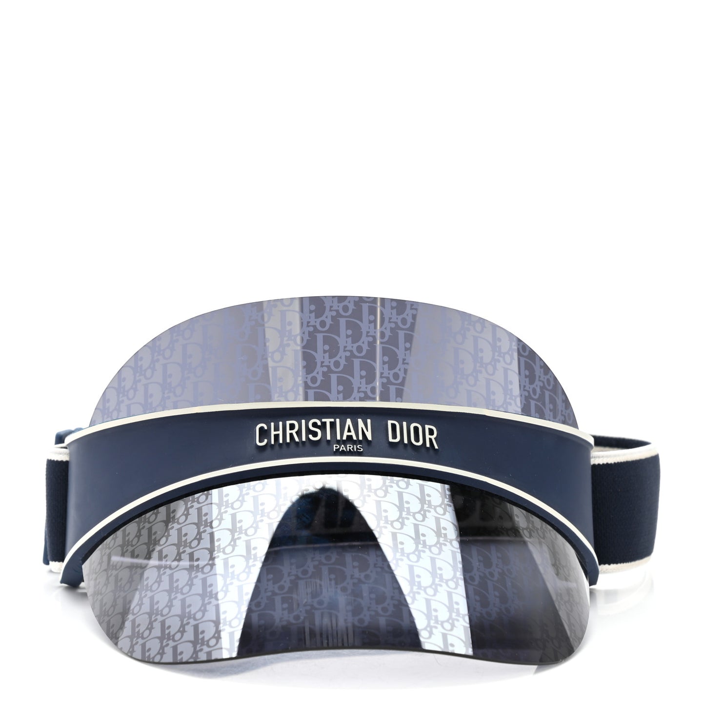 Oblique DiorClub V1U Sun Visor Blue