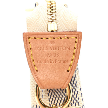 Louis Vuitton Damier Azur Mini Pochette Accessories 6 of 7