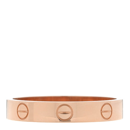 Cartier 18K Pink Gold 3.5mm LOVE Wedding Band Ring 57 8 3 of 4