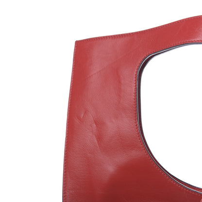 Tom Ford Ramskin Large Alix Padlock Zip Shoulder Bag Flame Red 10 of 14