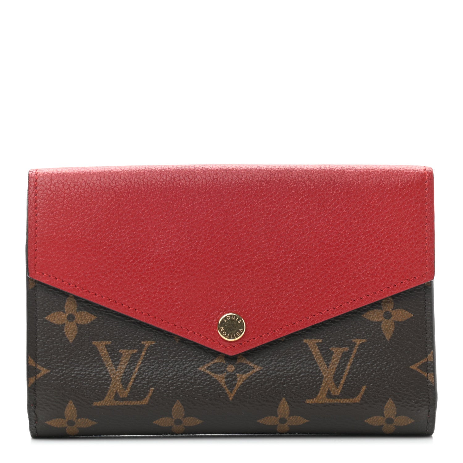 Louis Vuitton Monogram Pallas Compact Wallet Cherry 1 of 6