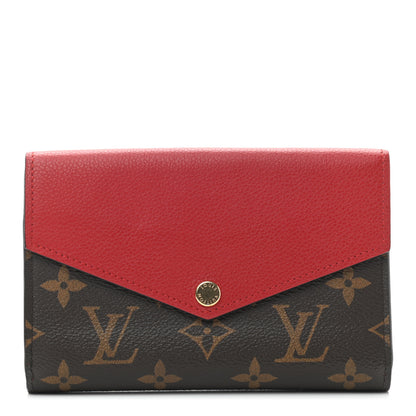Louis Vuitton Monogram Pallas Compact Wallet Cherry 1 of 6