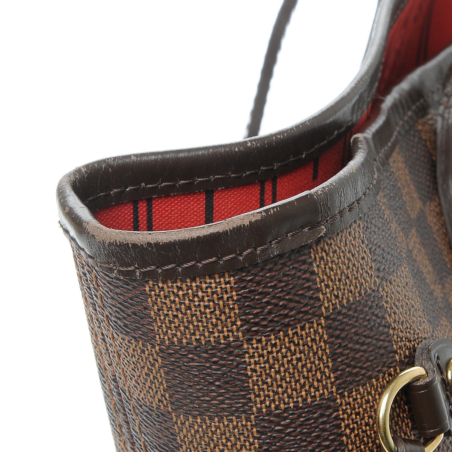 Louis Vuitton Damier Ebene Neverfull MM 28 of 28