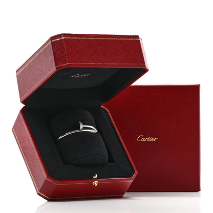 Cartier 18K White Gold Diamond Juste Un Clou Bracelet 15 4 of 4