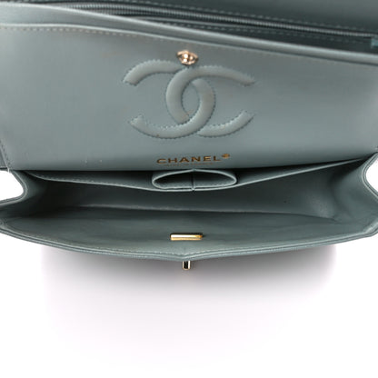 Chanel Caviar Quilted Small Double Flap Grey 5 of 12