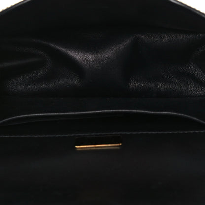 Prada Antic Soft Saffiano Lions Head Cahier Shoulder Bag Black 5 of 22